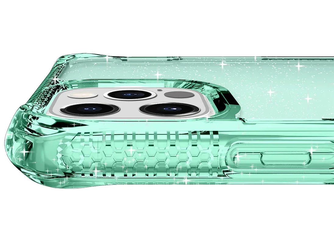 Itskins Hybrid Spark iPhone 12 & 12 Pro Case - Tiffany Green - Tashqila Itskins Hybrid Spark iPhone 12 & 12 Pro Case - Tiffany Green - Tashqila